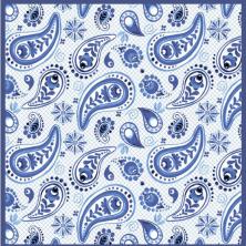 Бумага односторонняя 30,5*30,5см "Гжель" 160гр/м арт.CP