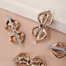 Украшение на прокол 35*15мм арт.SF-4461 золото