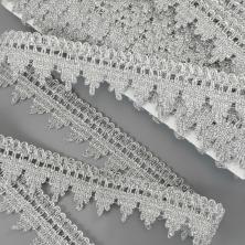 Тесьма металлизированная 35мм арт.8666