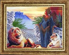 Набор для вышивания бисером BUTTERFLY "Амади" 24*33см арт.435