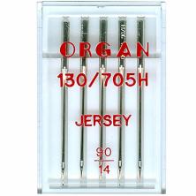 Иглы джерси №90/14 130/705H ORGAN (5игл)