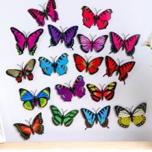 Магнит "Бабочка" 9,5*8,5см арт.1018410 ассорти