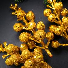 Ягоды 13см арт.68955 золото