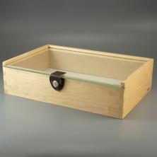 Ящик витринный 20*30*8см дерево/стекло