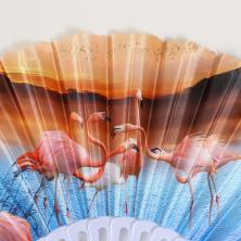 Веер пластик 23см 