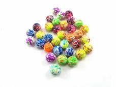 Бусины акрил 14мм арт.ФУ-6864 ассорти (50гр)