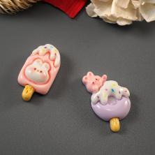 "Мороженое" 18*27мм рт.ИВ-357/1 ассорти