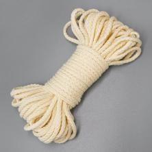 Шнур 3,5мм арт.B-035 крупное плетение 227-кремовый (8м)
