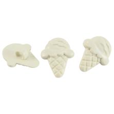 Пуговица "Мороженое" 18мм 28" арт.AY-9993 (6шт)