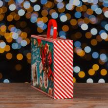 Коробка "Счастливого Нового года " 25*15*5см арт.9844560