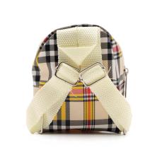 Рюкзак для куклы 80*50*110мм текстиль арт.7734763 белый/серый