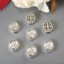 Бусины металл двусторнние 