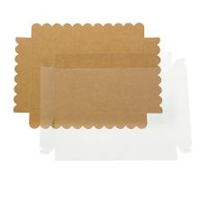 Коробка крафт с крышкой 22*15*3см арт.2968417