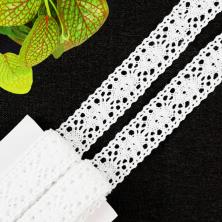 Кружево лен  20мм арт.ФУ-8646