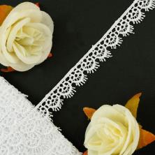 Кружево гипюр  16мм арт.TR.1063 белый-01