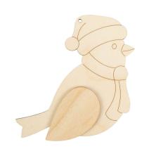 Заготовка дерево "Птичка" 10*10,5см арт.ВД-950 фанера