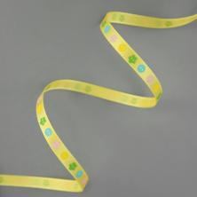 Лента атласная  6мм арт.ALP-064 B1/128 желтый/микс