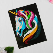 Аппликация стразами 