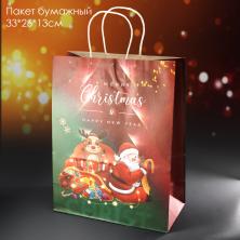 Пакет бумажный 33*26*13см 