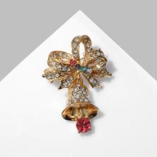 Брошь "Колокольчик" 25*40мм арт.1035000 золото