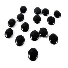 Бусины акрил 13*13*6мм арт.A-179 черный