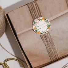 Наклейки "Подарок" 21*14см арт.9561204