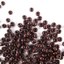 Бисер Чехия 6/0 13780/07-5 т.коричневый (1уп-5гр)