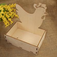 Коробка "Курица большая" Mr.Carving 18*12*22,5см арт.ВД-300 фанера