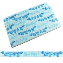 Лента репсовая 15мм арт.22081 св.голубой