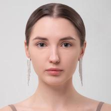 Серьги висячие 