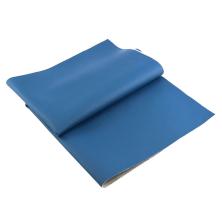 Кожа искусственная 50*43см 0,85мм синий (1лист)