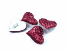 Пуговица "Сердца" 19мм арт.AY 9912