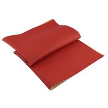 Кожа искусственная 50*43см 0,85мм красный (1лист)