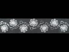 Тесьма на сетке 65мм с пайетками арт.360