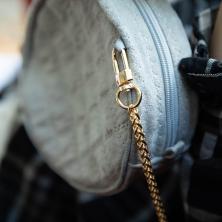 Цепочка для сумки 120*0,6см арт.FER-29 т.никель-06