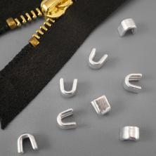 Ограничитель на молнию (верхний) Т.8 арт.VOM-8N никель