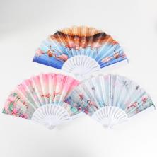 Веер пластик 23см 