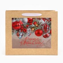 Пакет крафт 24*20*11см 