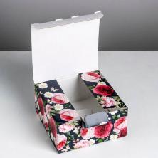Коробка "Квадрат" 15*15*7см арт.4940688