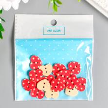 Набор пуговиц дерево арт.1644632 