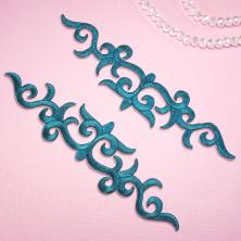 Термоаппликация "Орнамент" 45*180мм арт.3161