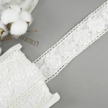 Тесьма на сетке 46мм арт.JL-37