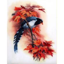 N0006 "Радость бытия" Набор для вышивания мулине РИСУЕМ ИГЛОЙ 35*45см