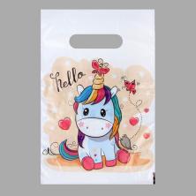 Пакет п/э с вырубной ручкой 30*20см 