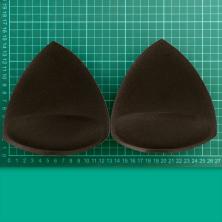 Чашечки треугольник с PUSH-UP арт.A-438 р.80 черный