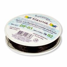 Леска  0,30мм арт.DF-03 02-черный 100м