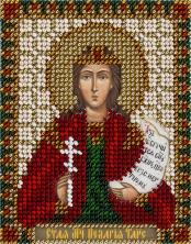 CM/ЦМ-1661 Икона "Св. мученицы Пелагии Тарсийской" Набор для вышивания бисером PANNA 8,7*11см