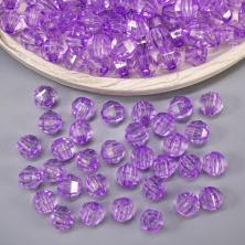 Бусины акрил граненые 10мм арт.3244 (250гр)