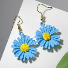 Подвеска акрил "Ромашка" 25*25мм арт.5469747 желтый