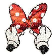 Термоапликация с пайетками 